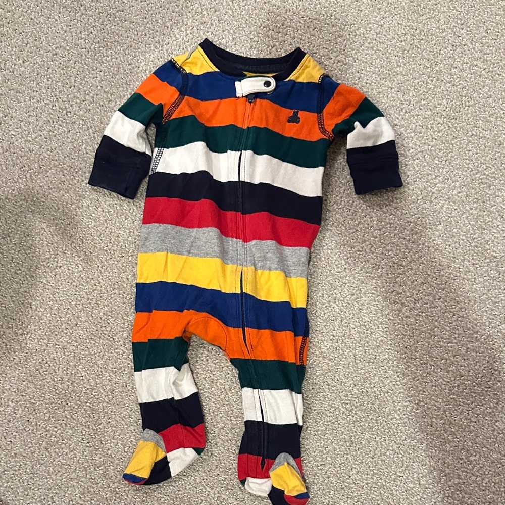 GAP Multicolor Striped Kids One Piece